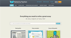 Desktop Screenshot of markedbyteachers.com